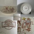 Ancienne assiette n 9 serie chasseurs uc sarreguemines 1